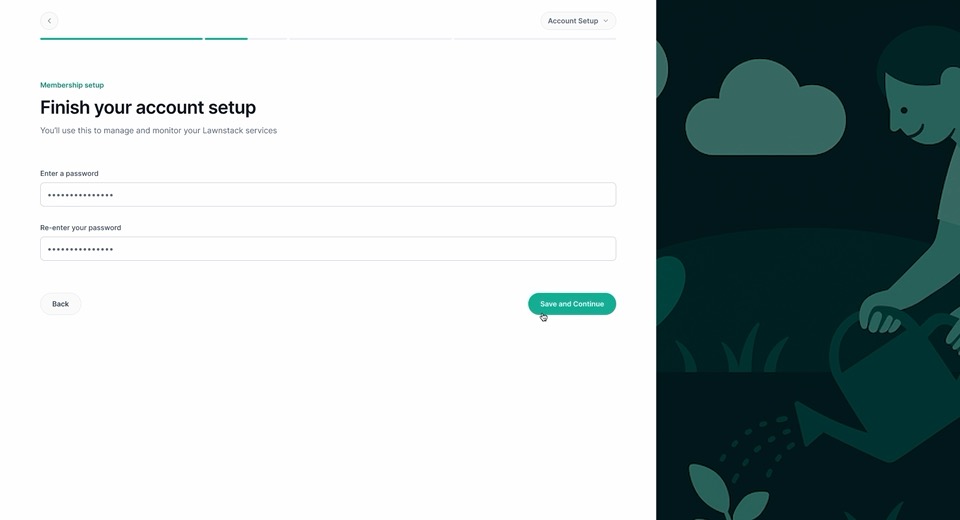 Not ready? Wait to activate, but stay in the Lawnstack loop.